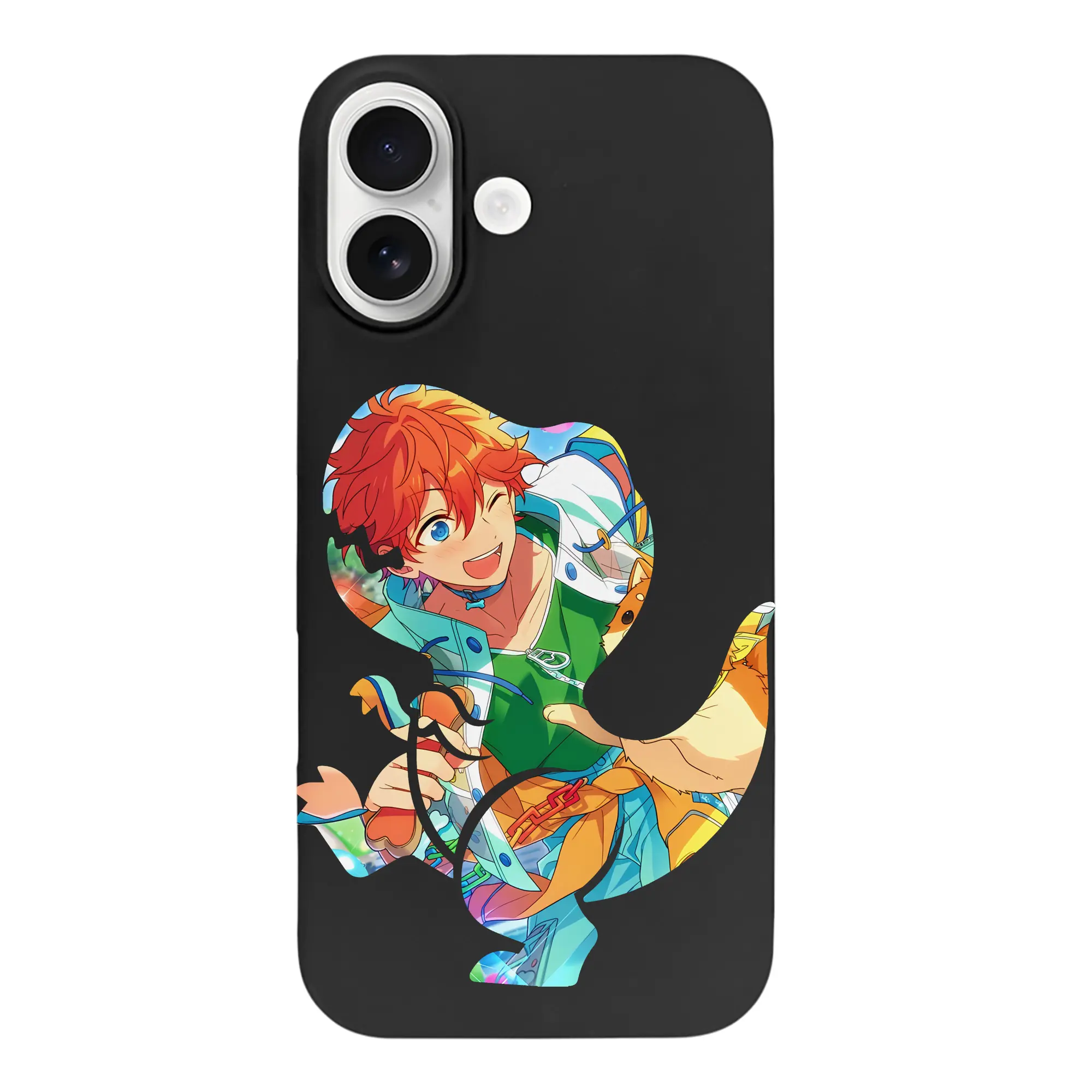 あんさん ぶる グッズ Trickstar 明星スバル - iPhone 17 シリーズ シリコンケース 薄型 耐衝撃 指紋防止 ソフトタッチカバー 精密フィット 傷防止 保護ケース iPhone 17/17 Air/17 Pro/17 Pro Max 対応